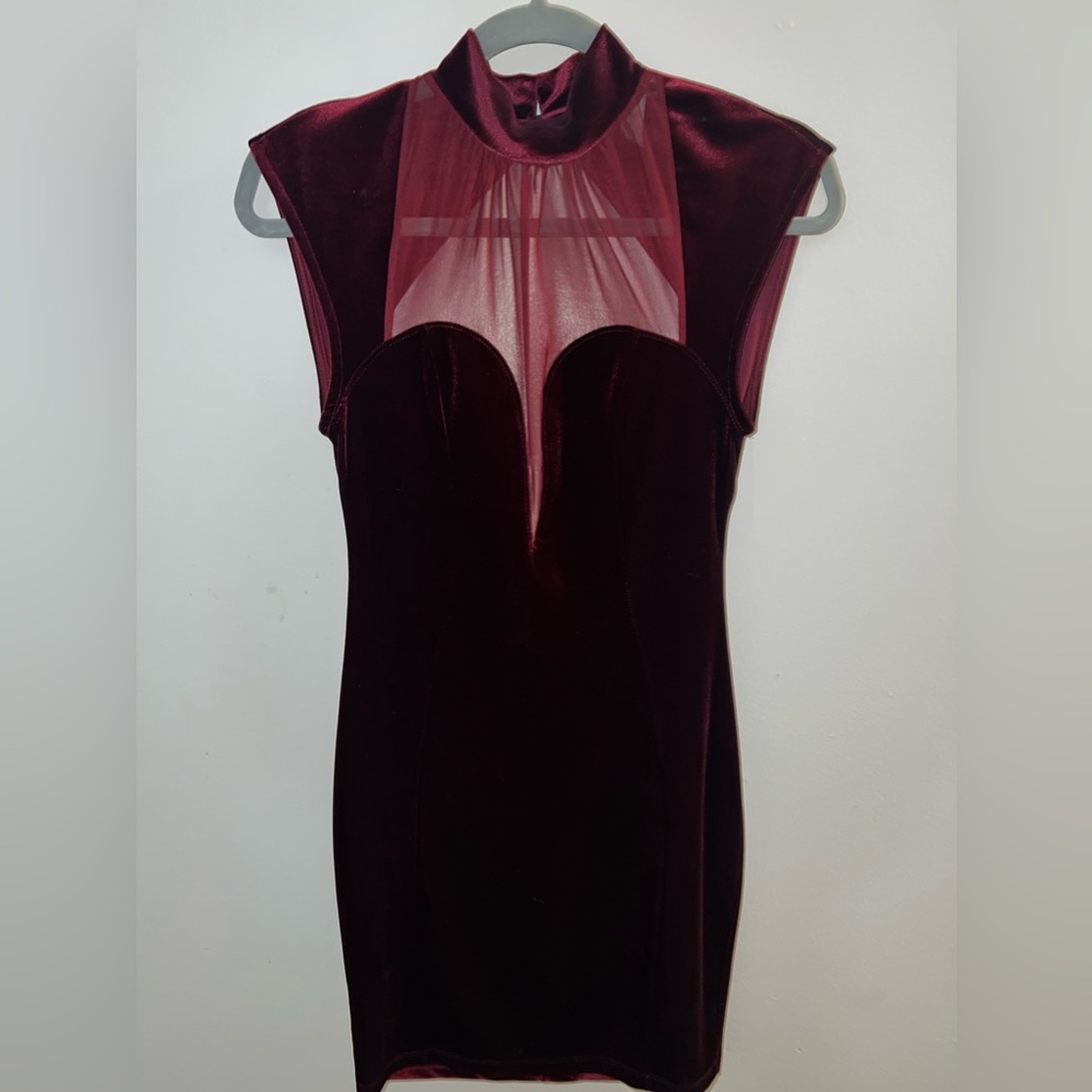 Velvet homecoming/dance dress.